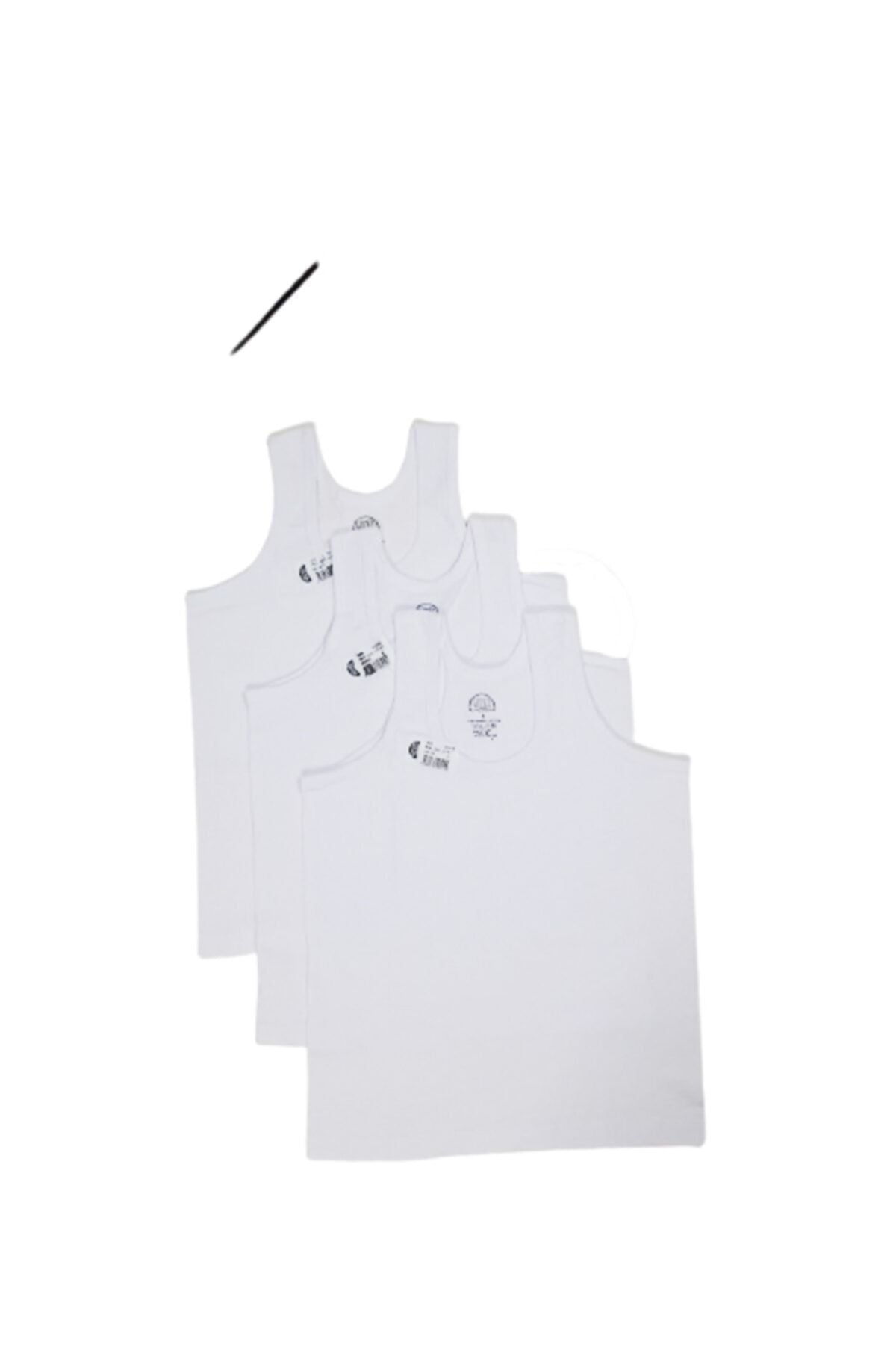 Silver 3-Pack Boys Undershirt