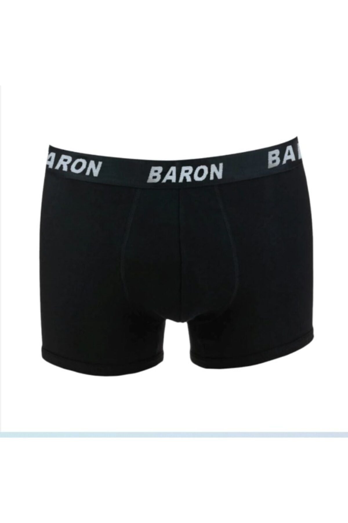 Men's Combed Cotton Lycra Boxer - Black