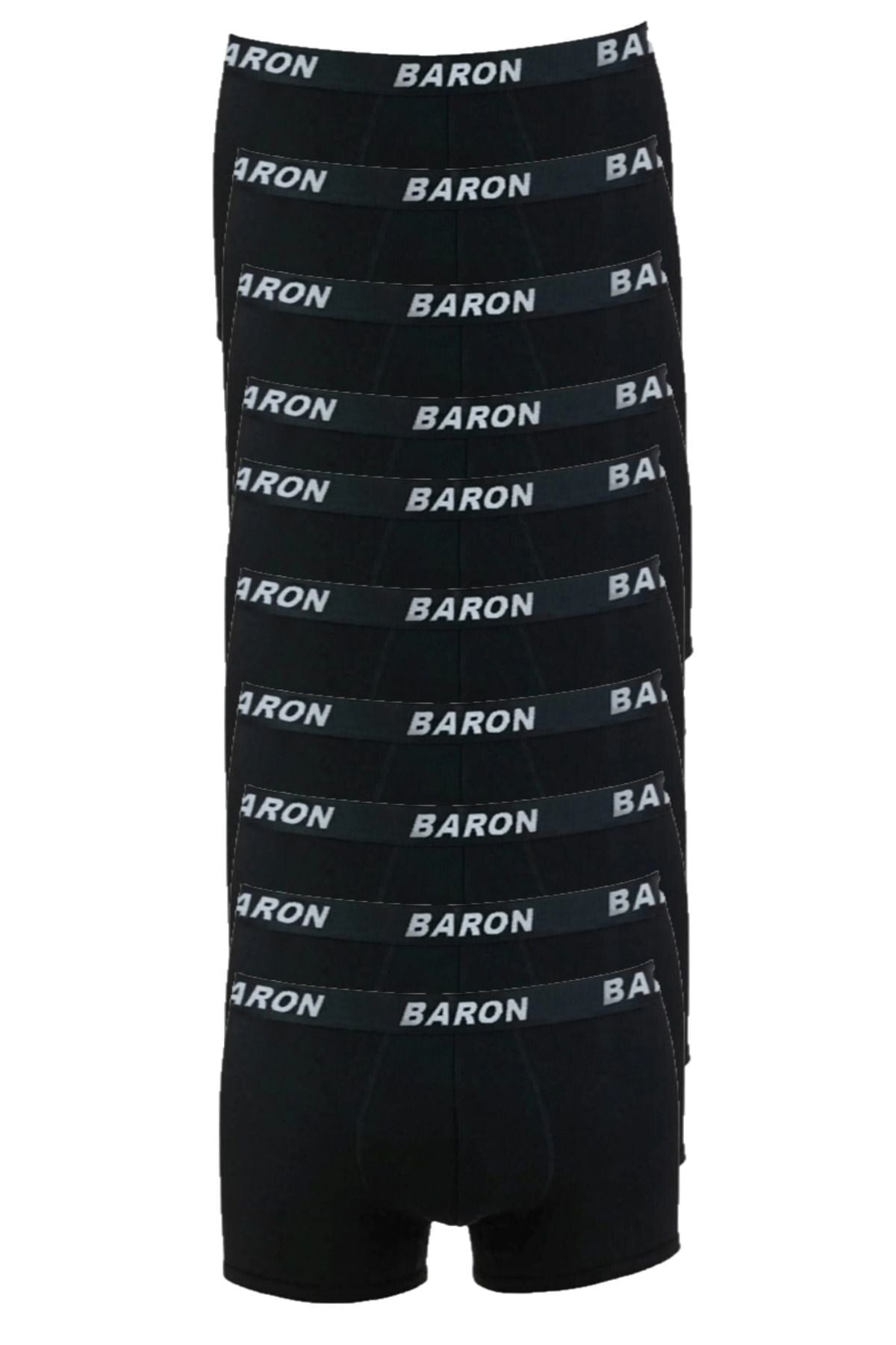 10 Adet Ekonomik Likralı Boxer Short