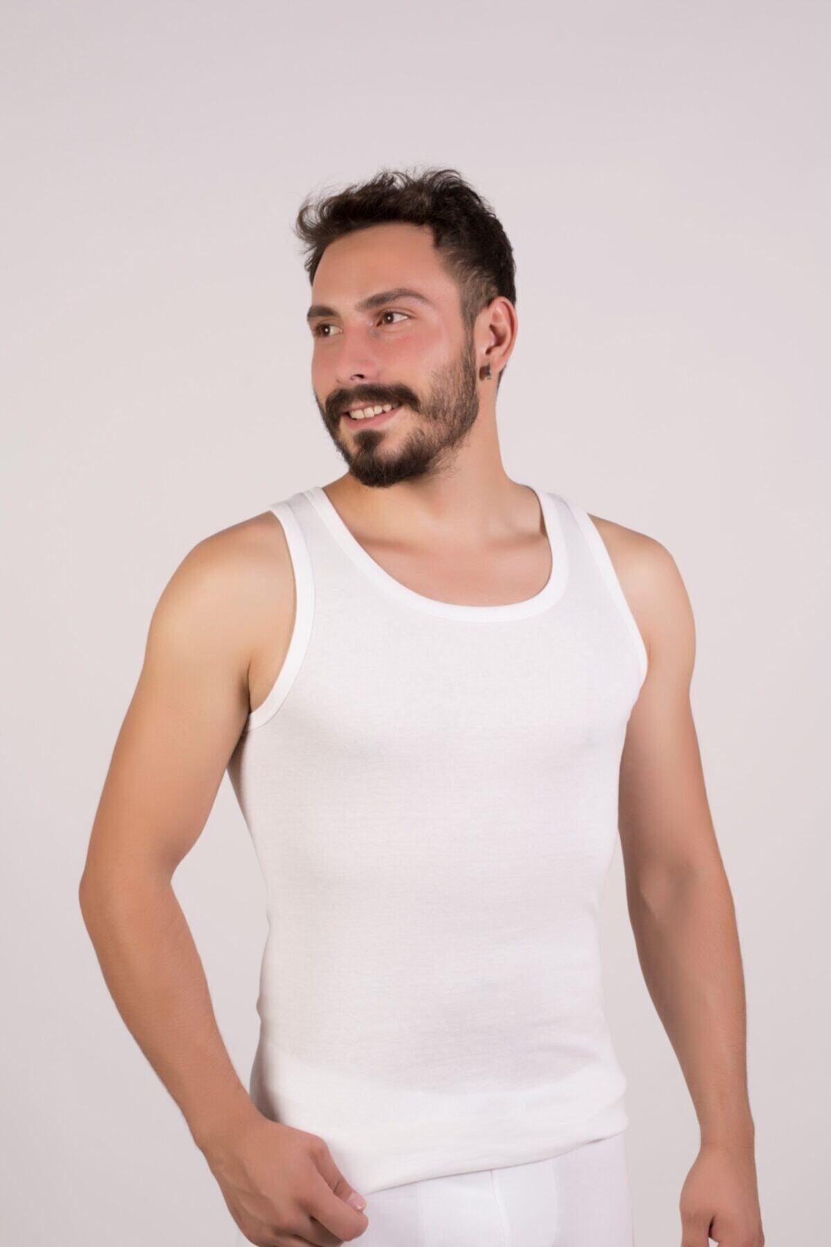 Evil Star 3-Piece Men's White Undershirt