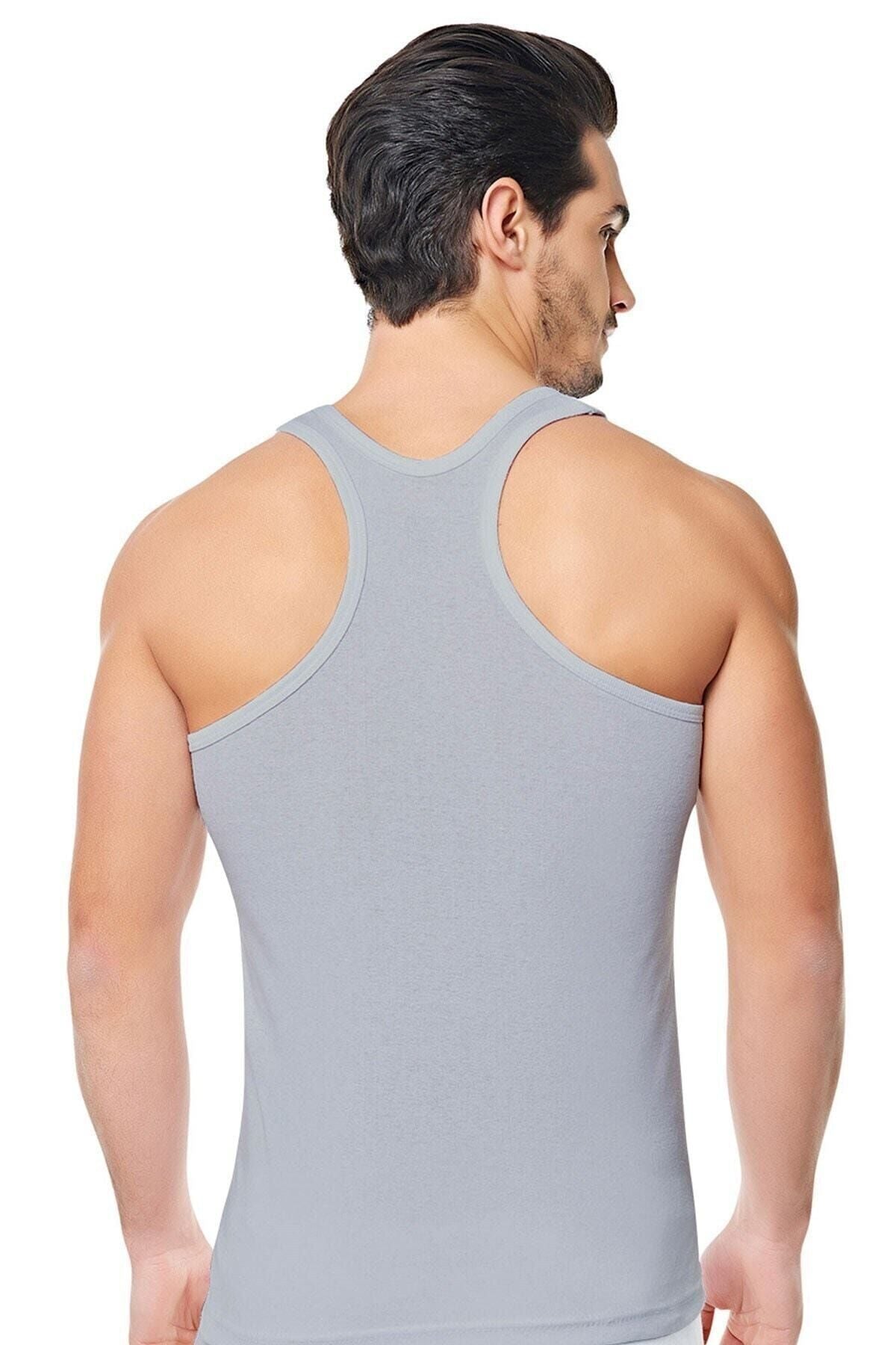 Gray Men's Sports Undershirt 1 Pack