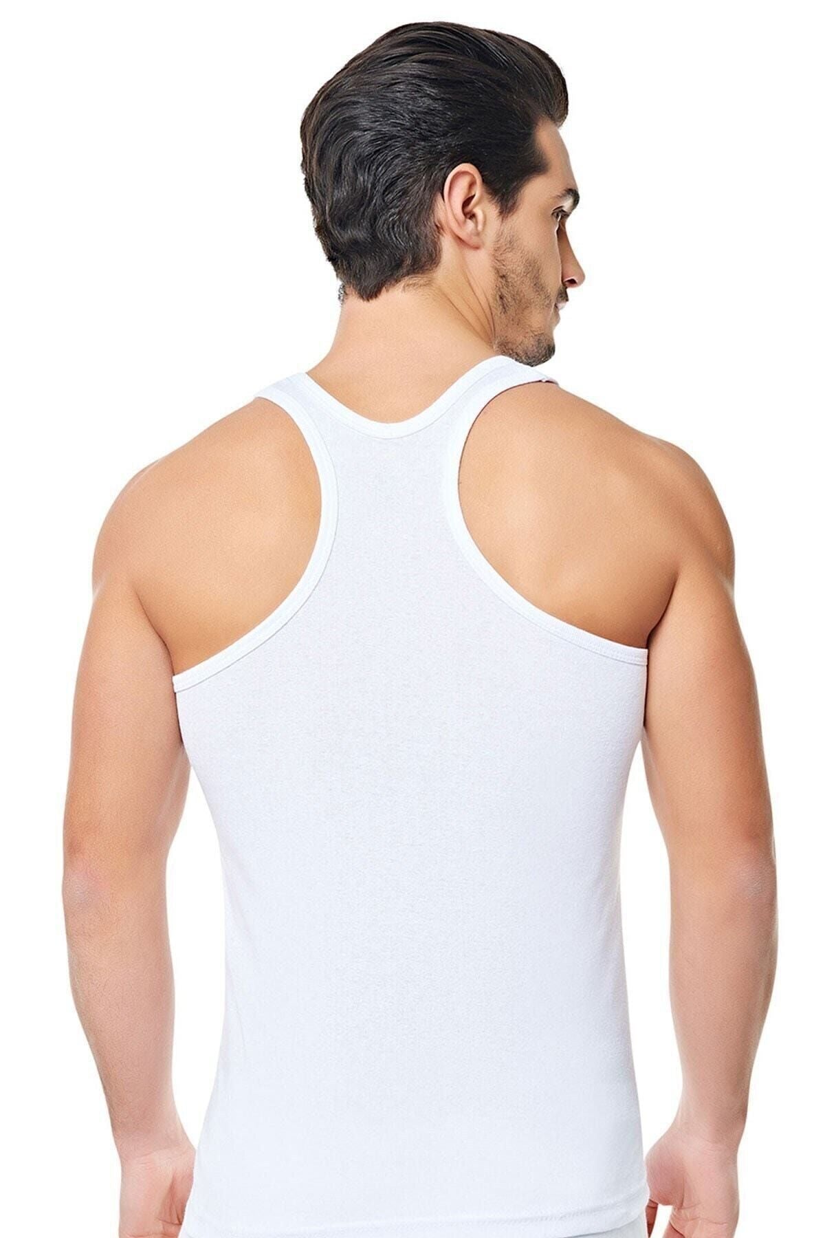White Men's Sports Undershirt 1 Pack