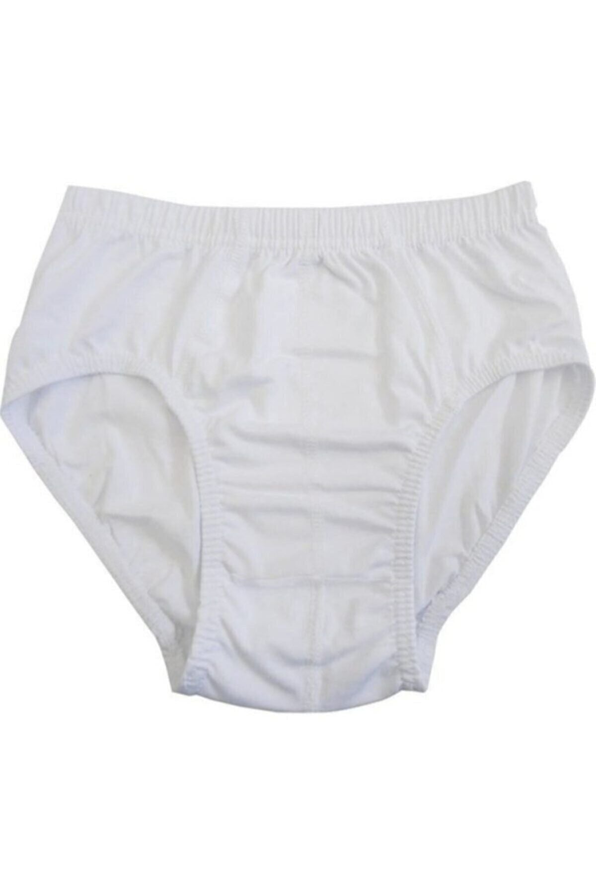Men's Cotton White 12-Pack Briefs