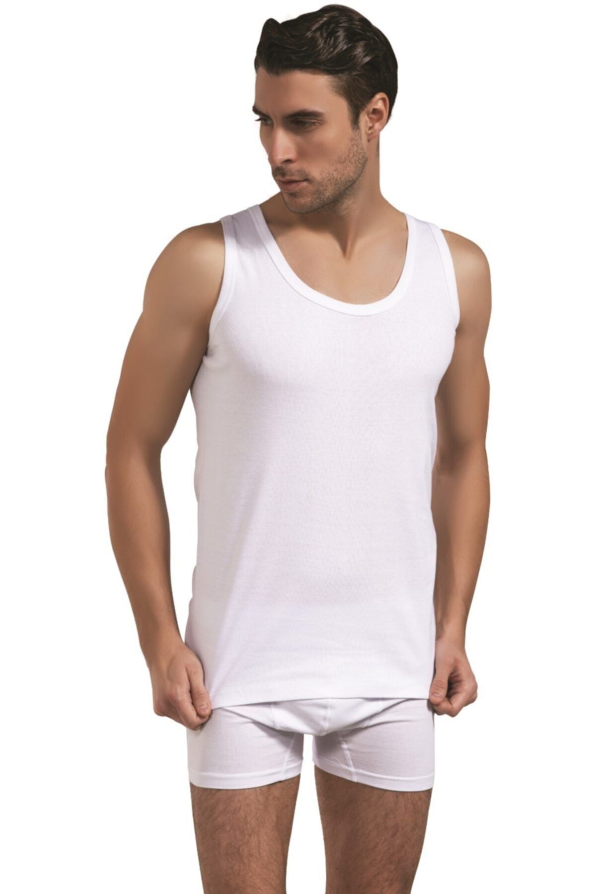 Bodysofts Men's Combed Cotton Undershirt 100% Cotton