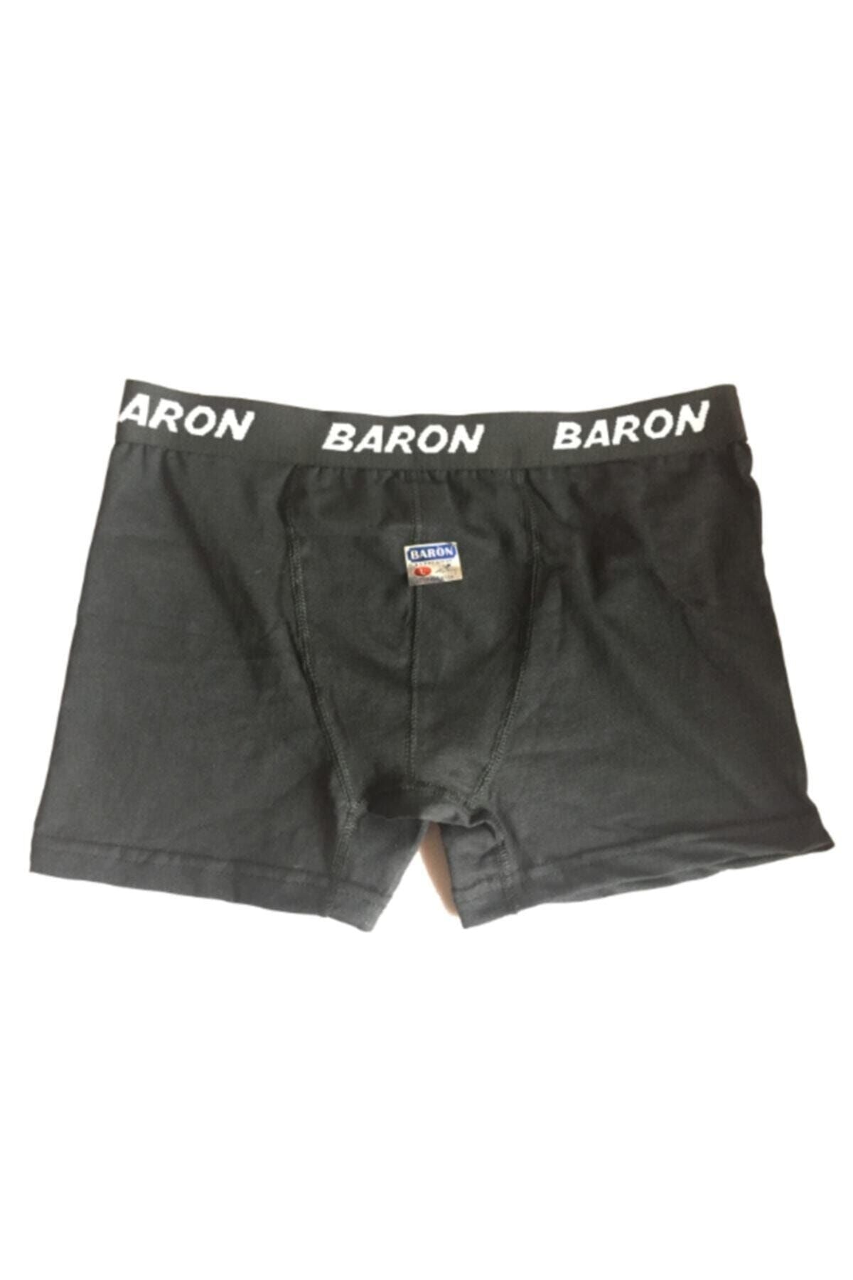 Boxer Men Black Lycra Boxer 1-Pack