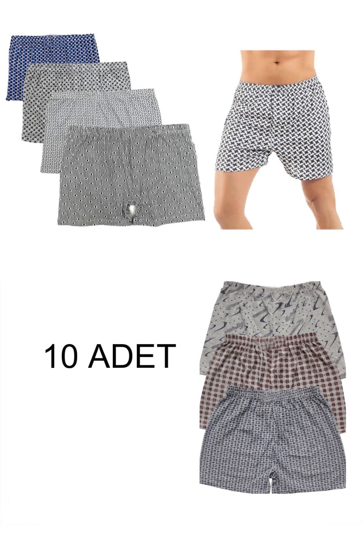 10LU HAVLU ERKEK BOXER
