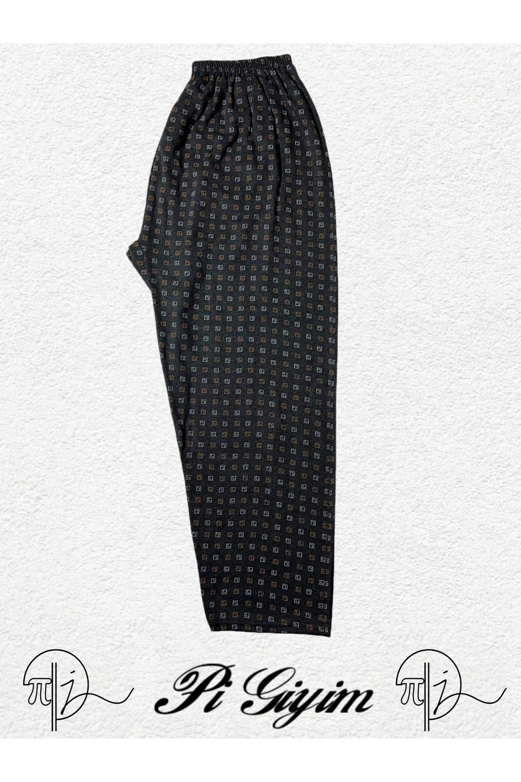 Men's Winter Pajamas Raised Comfortable Soft Netted Thick Underwear Pajamas