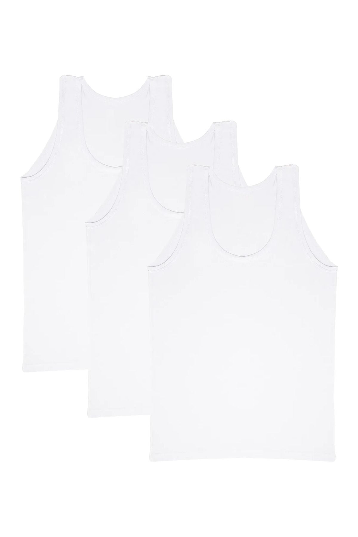 3-Pack Men's Undershirt White