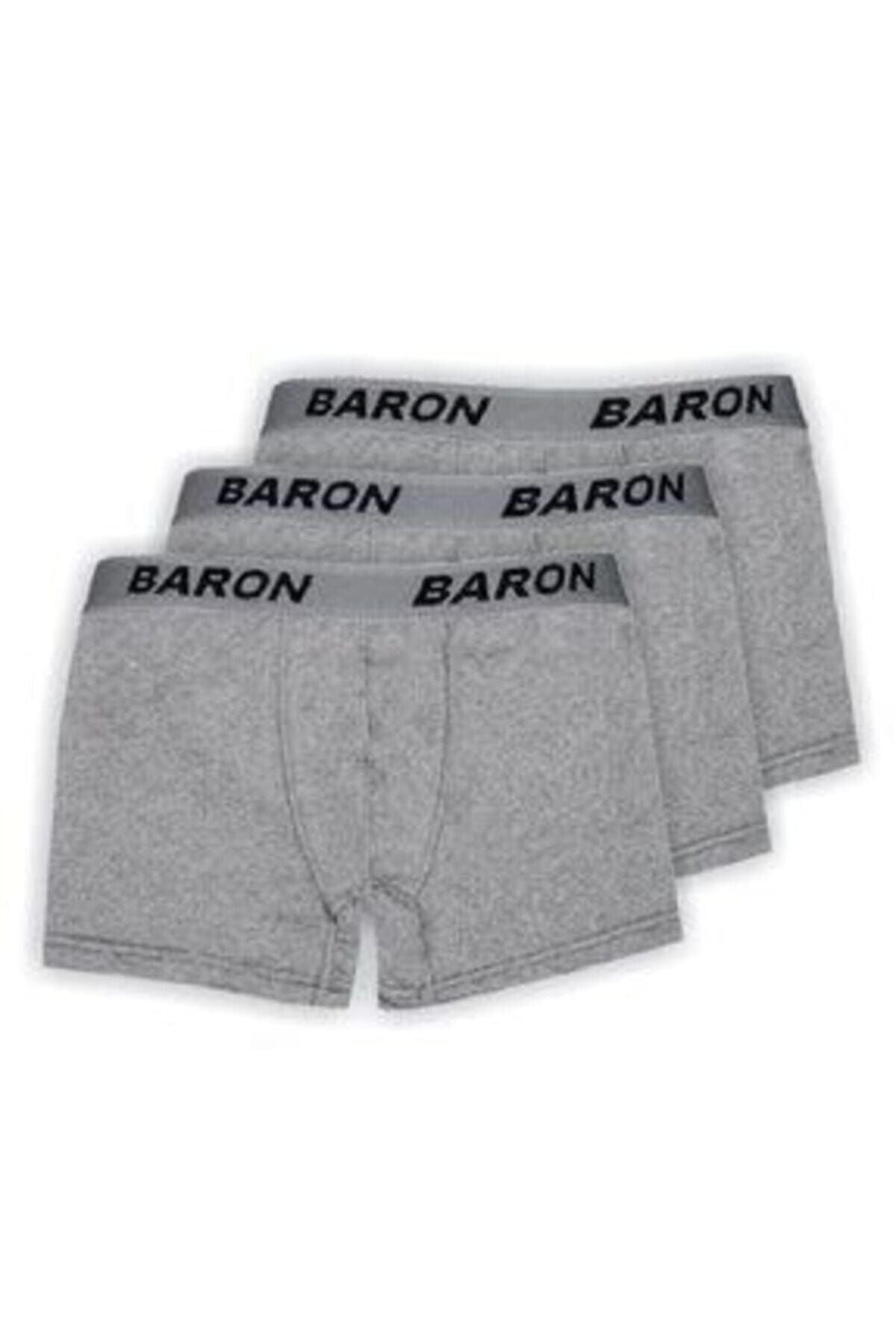 Combed Lycra Gray Men's Boxer Single Pack