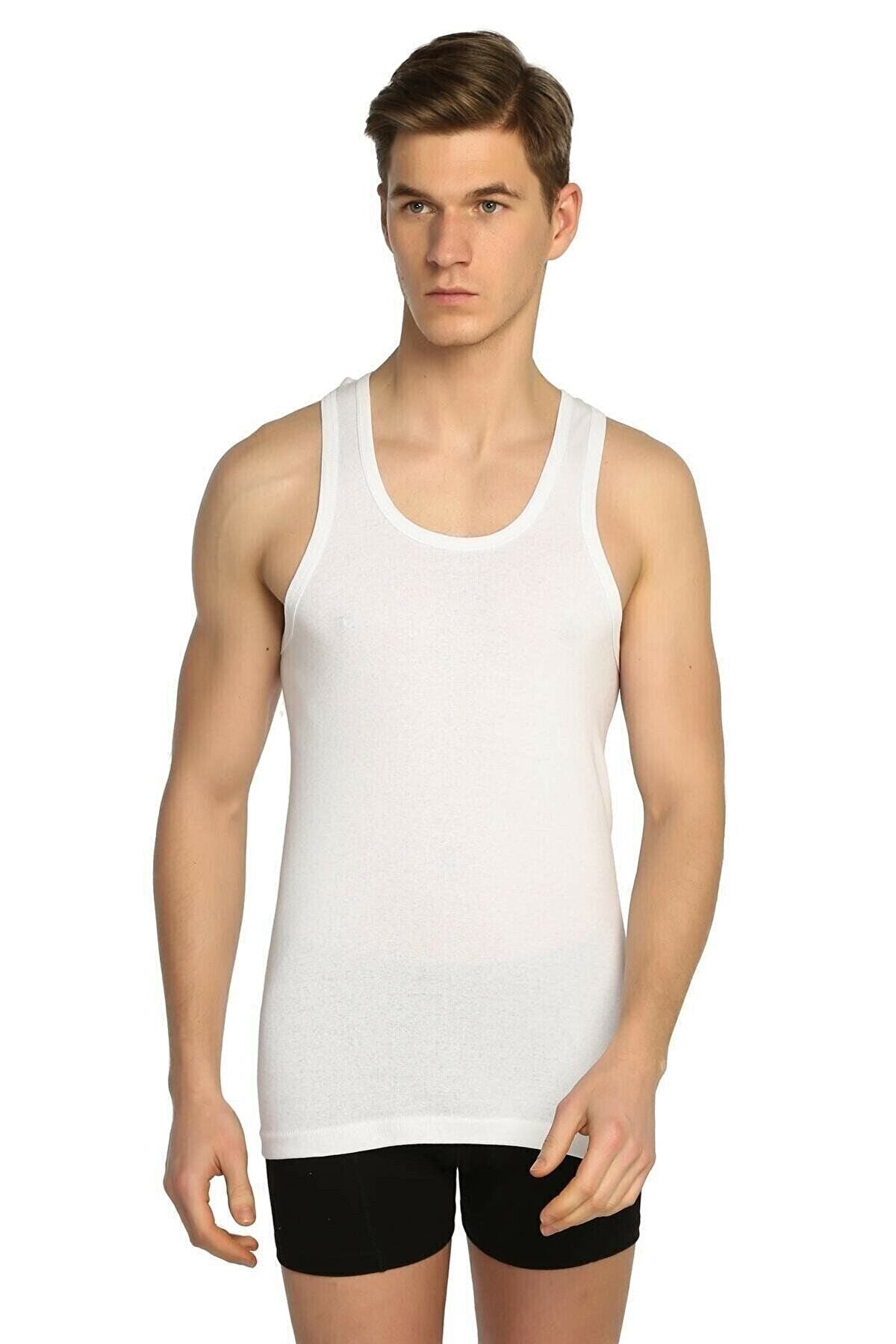 Men's Combed Cotton Undershirt 12 Pack Economic Campaign