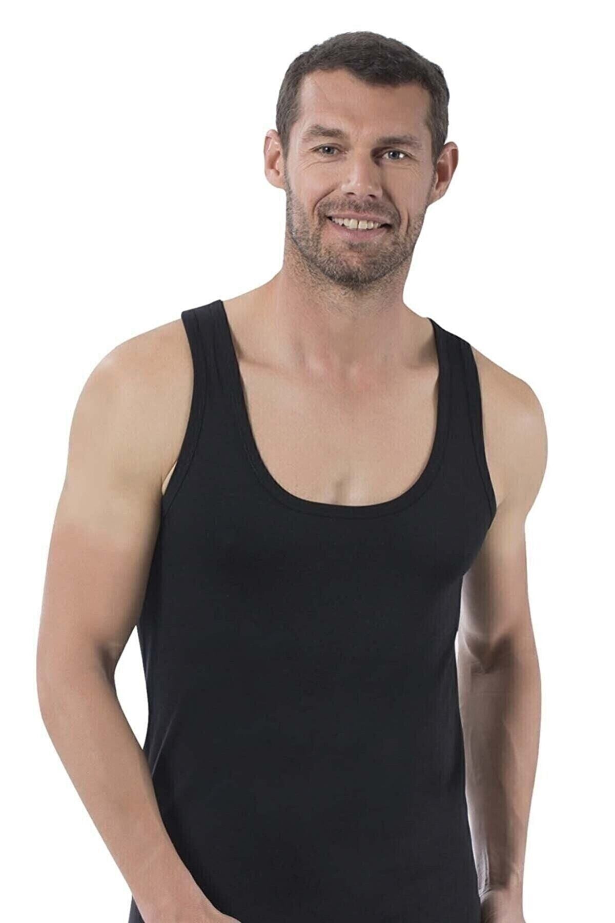 Evil Star Men's Undershirt 100% Cotton