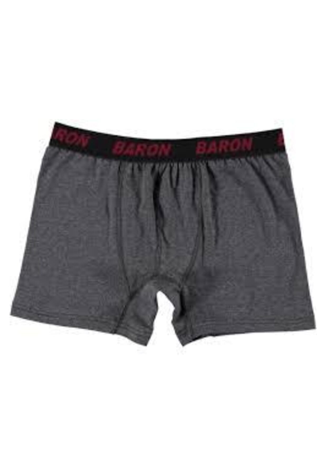 Men's Grey Elastane Lycra Combed Cotton Boxer Smoke 1 Pack