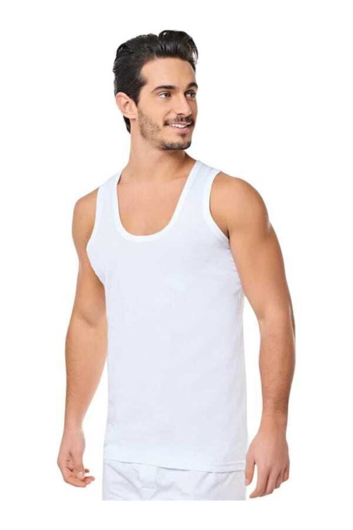 3-Piece Combed Cotton Men's Undershirt