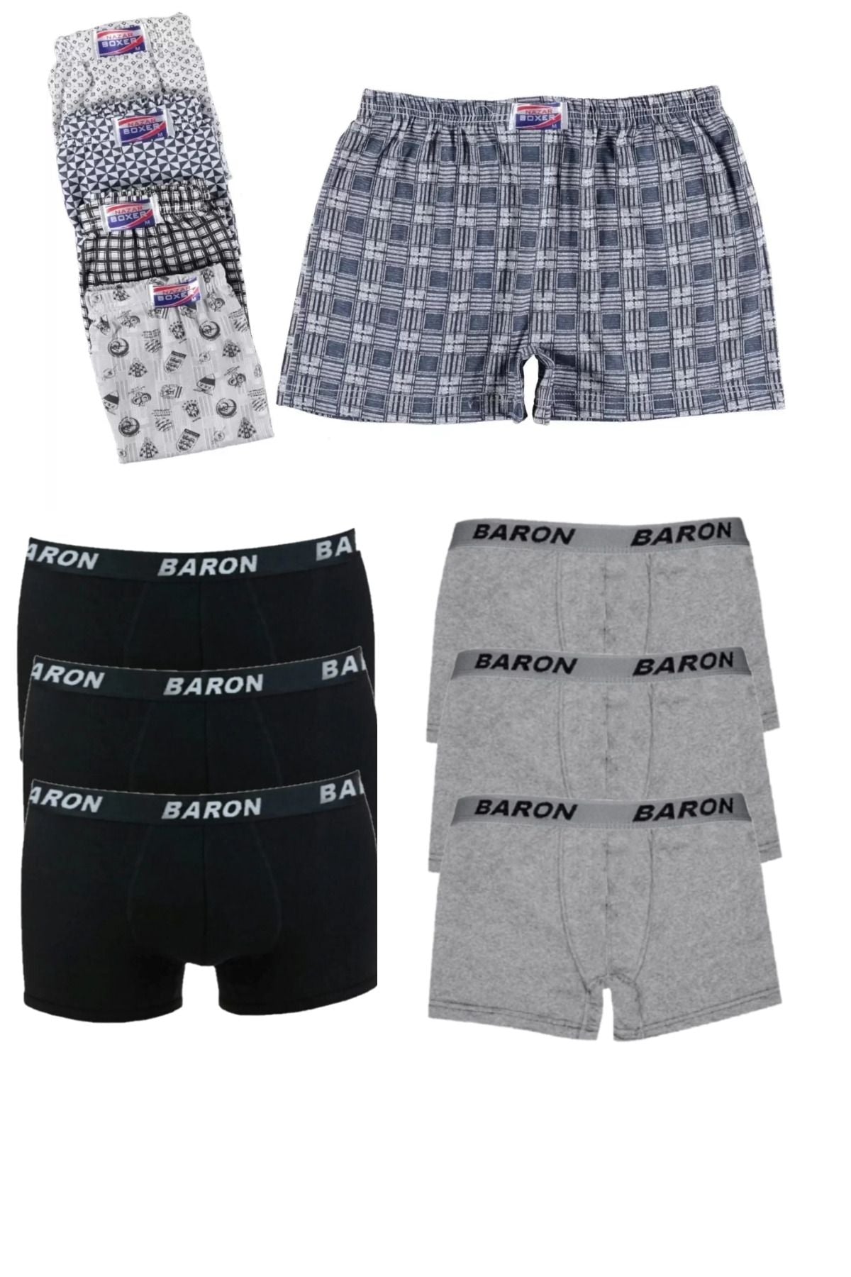 11 Adet Ekonomik Boxer