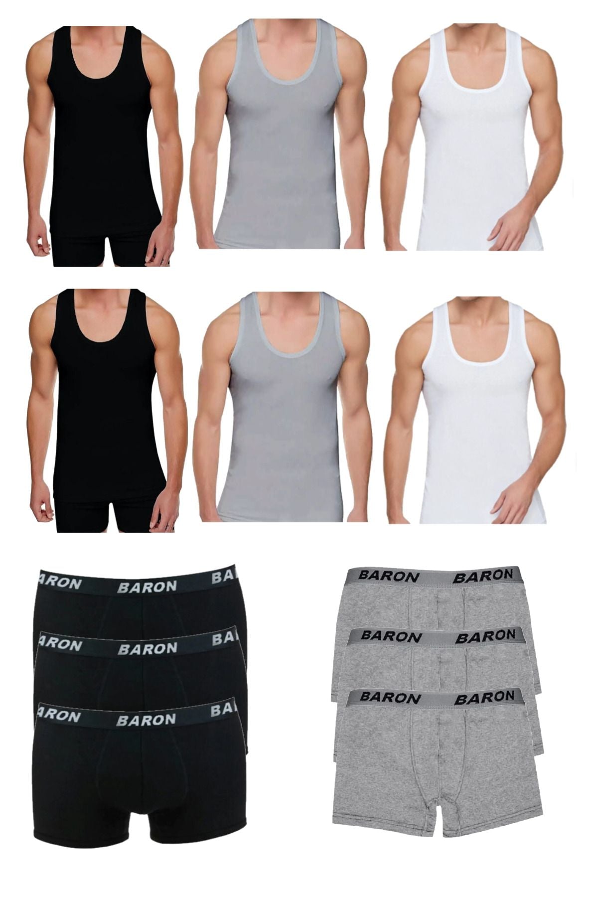 12 Piece Economical Underwear Set