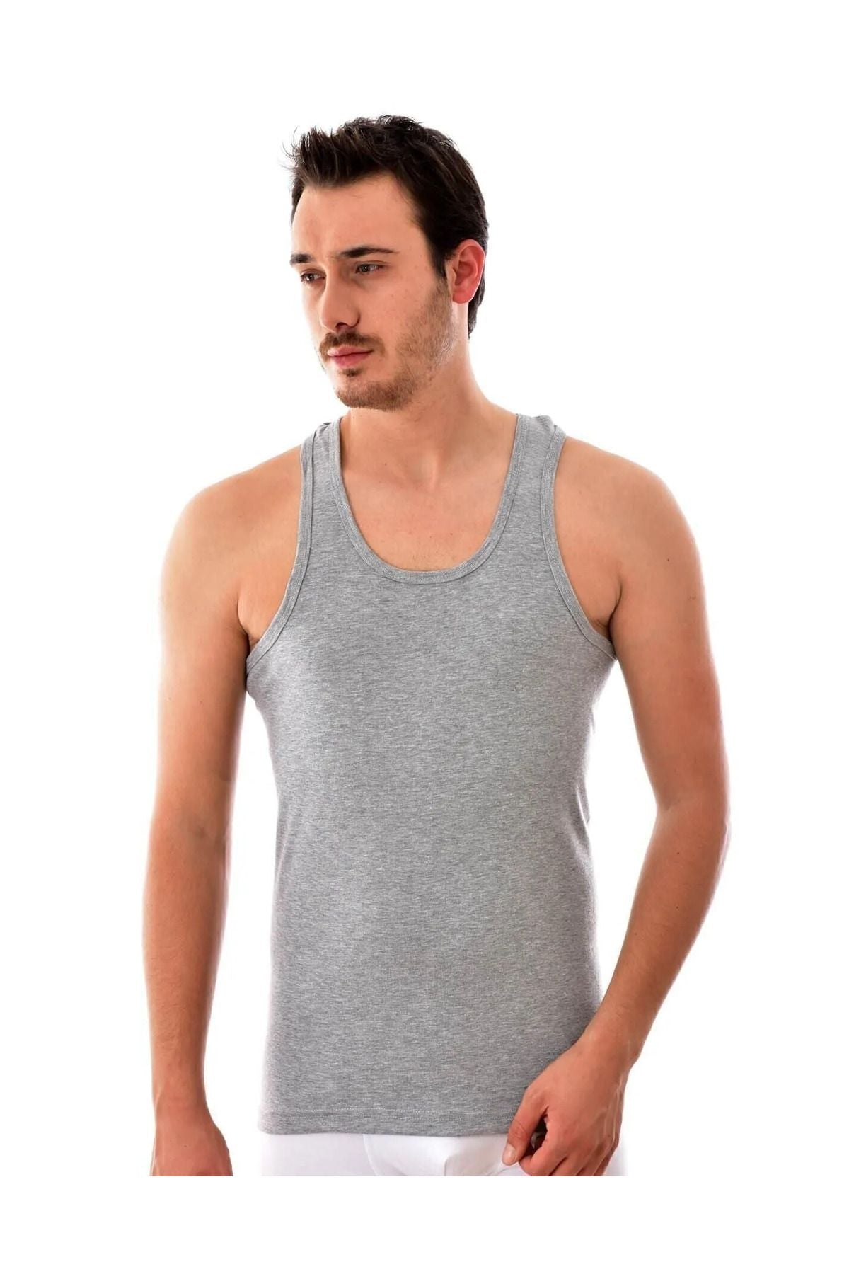 Elite Combed Cotton Men's Undershirt 6 Pieces