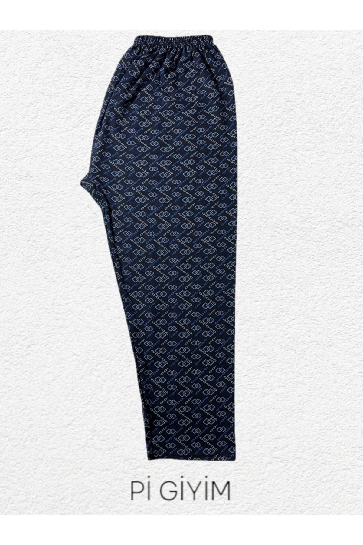 Men's Winter Pajamas Raised Comfortable Soft Netted Thick Underwear Pajamas