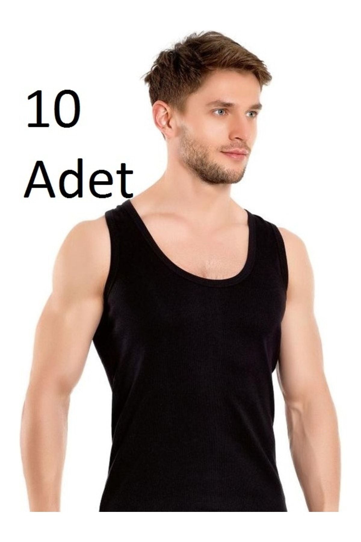 10lu Paket Siyah Atlet