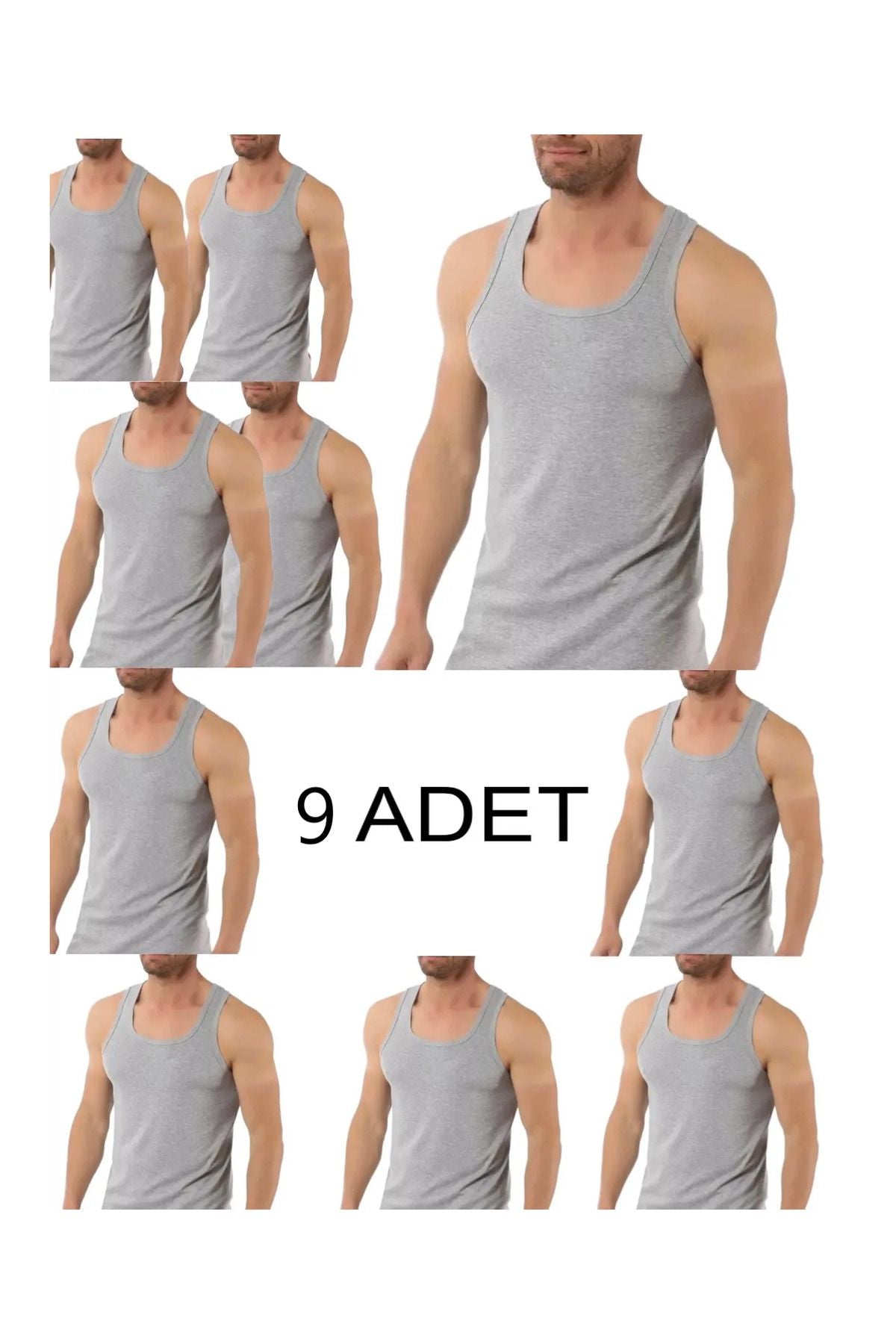 MEN'S 9-PIECE UNDERSHIRT