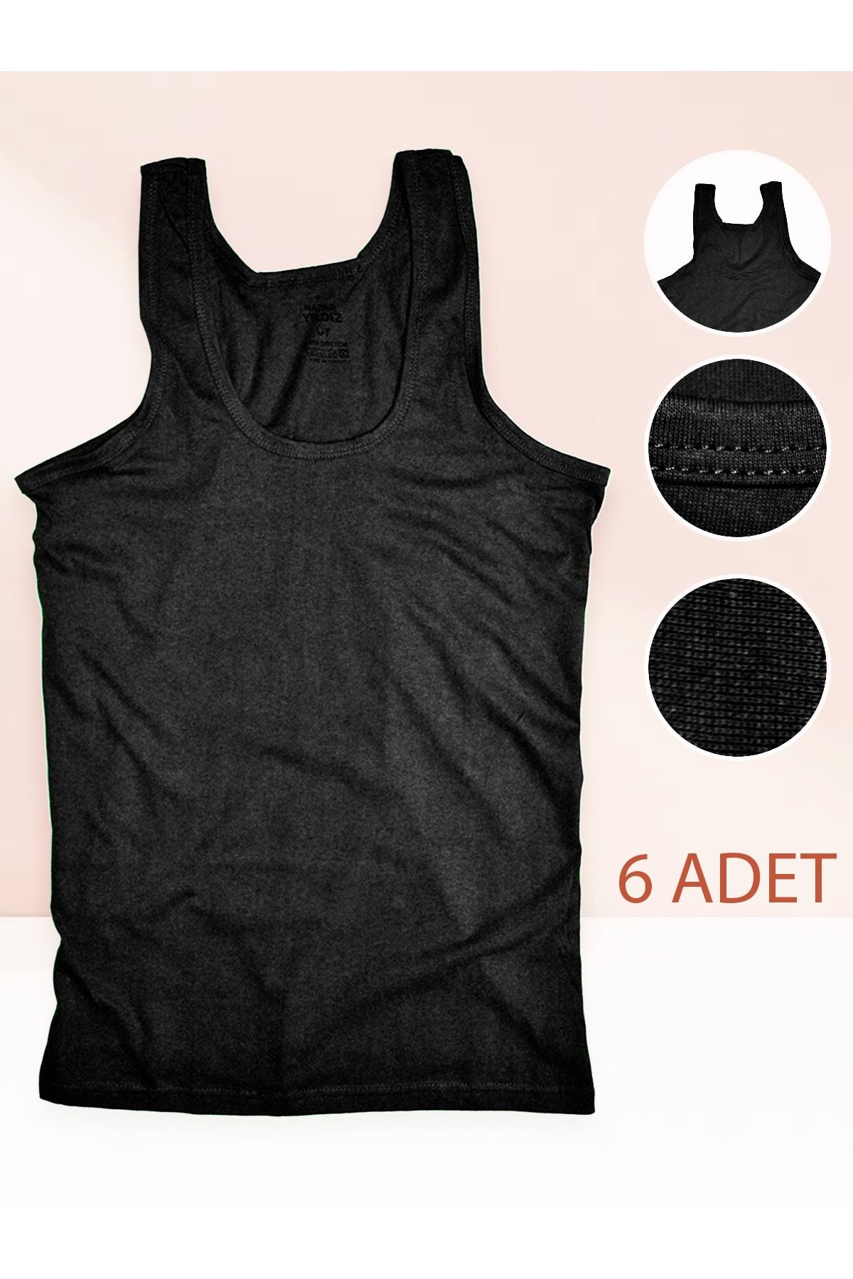 6 Men's Undershirts