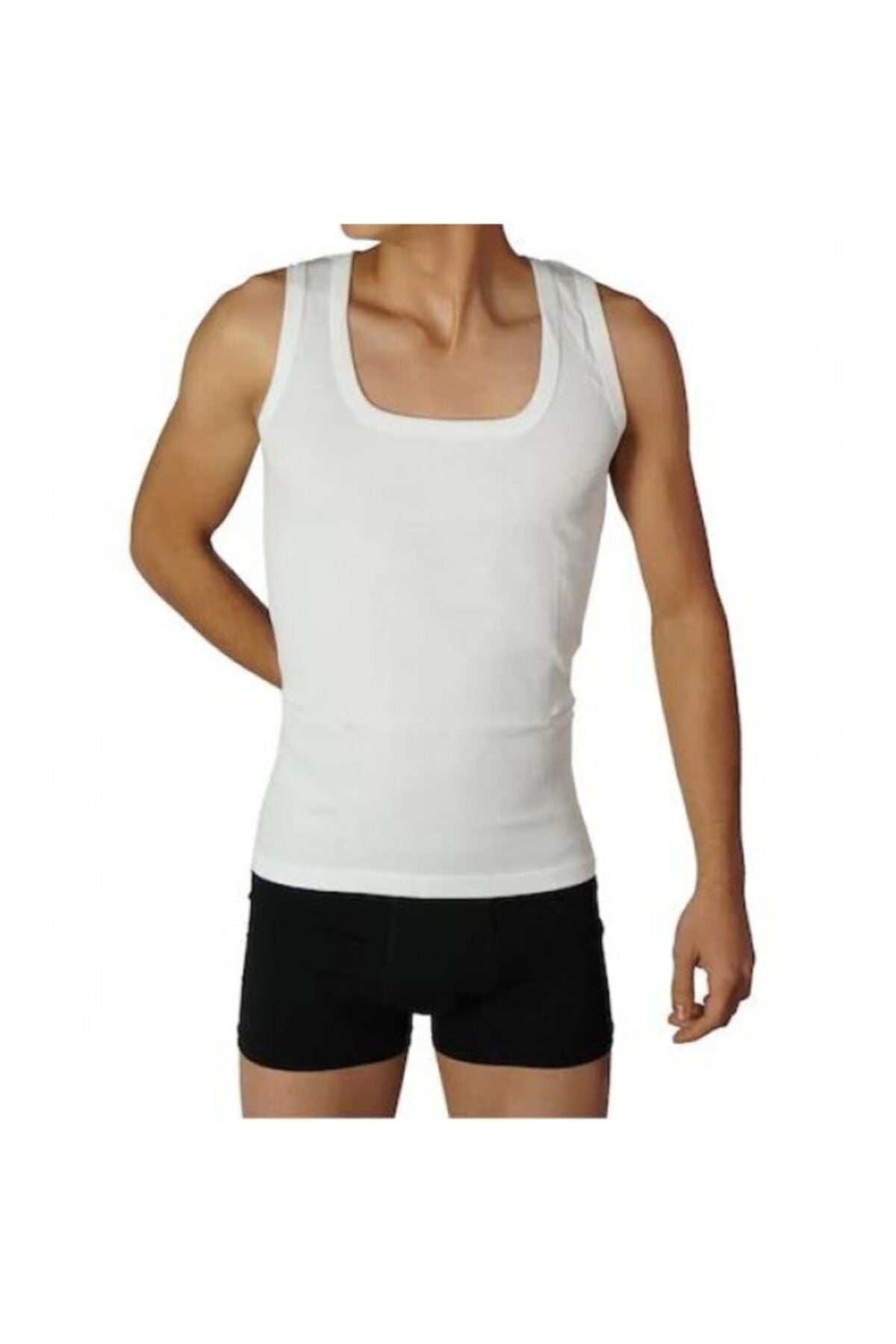 Men's White Undershirt