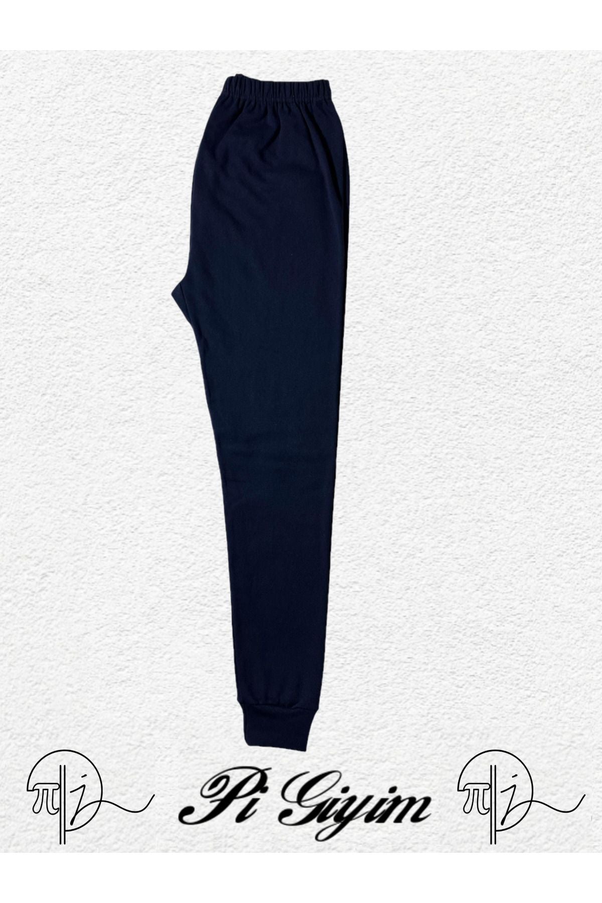 Men's Winter Pajamas Raised Comfortable Soft Netted Thick Underwear Cuffed Pajamas