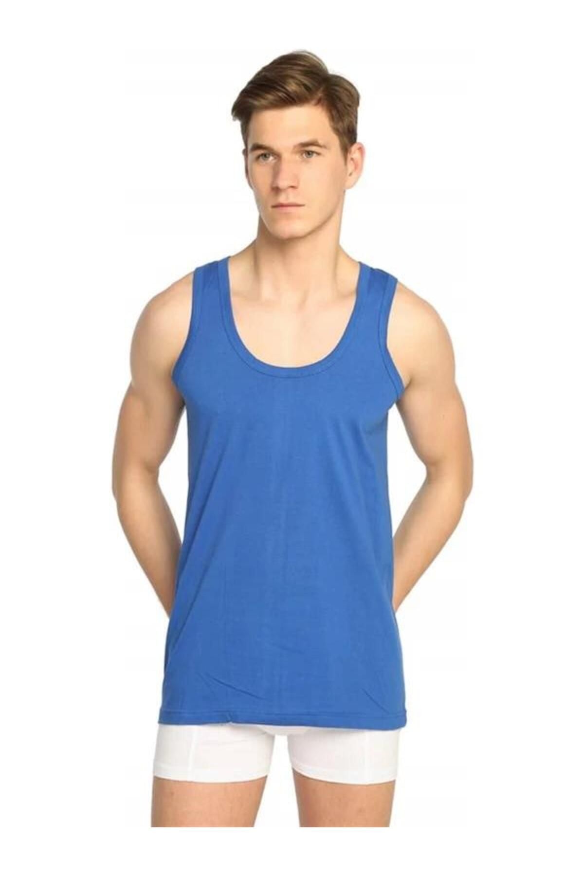 Sedef 1007 Men's Colorful Suspender Undershirt